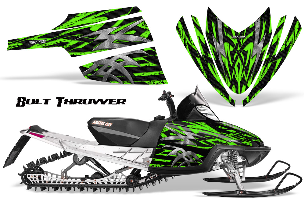 Arctic Cat M Series CrossFire Graphics Kit Bolt Thrower Green